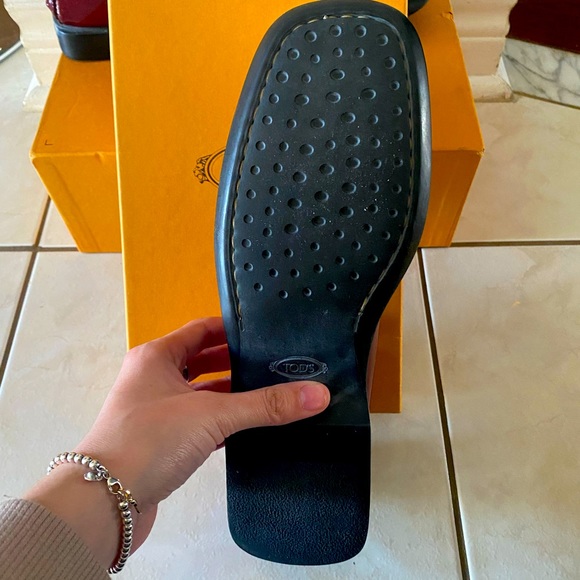 Tod’s Red Loafers - Picture 5 of 6
